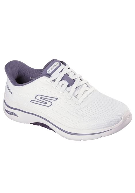 White go walk slip ins sneaker SKECHERS | 125342GO WALK-WPR